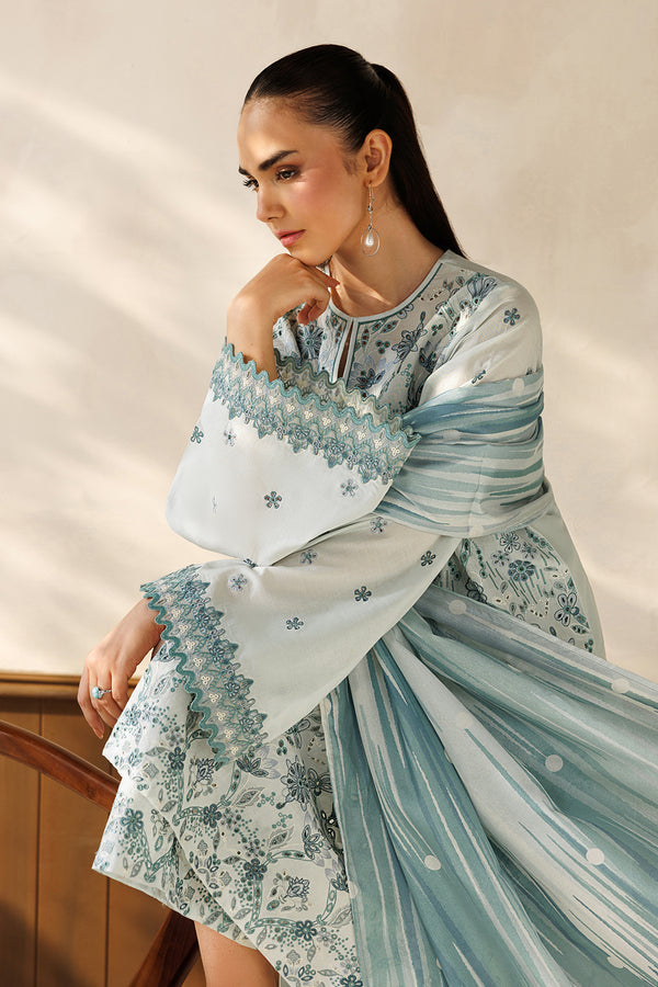 Baroque | Luxury Summer Pret | UF-4503 by Baroque - Designer Dress  - Type : Ladies Clothes - Available at Libayah - 100% Original 