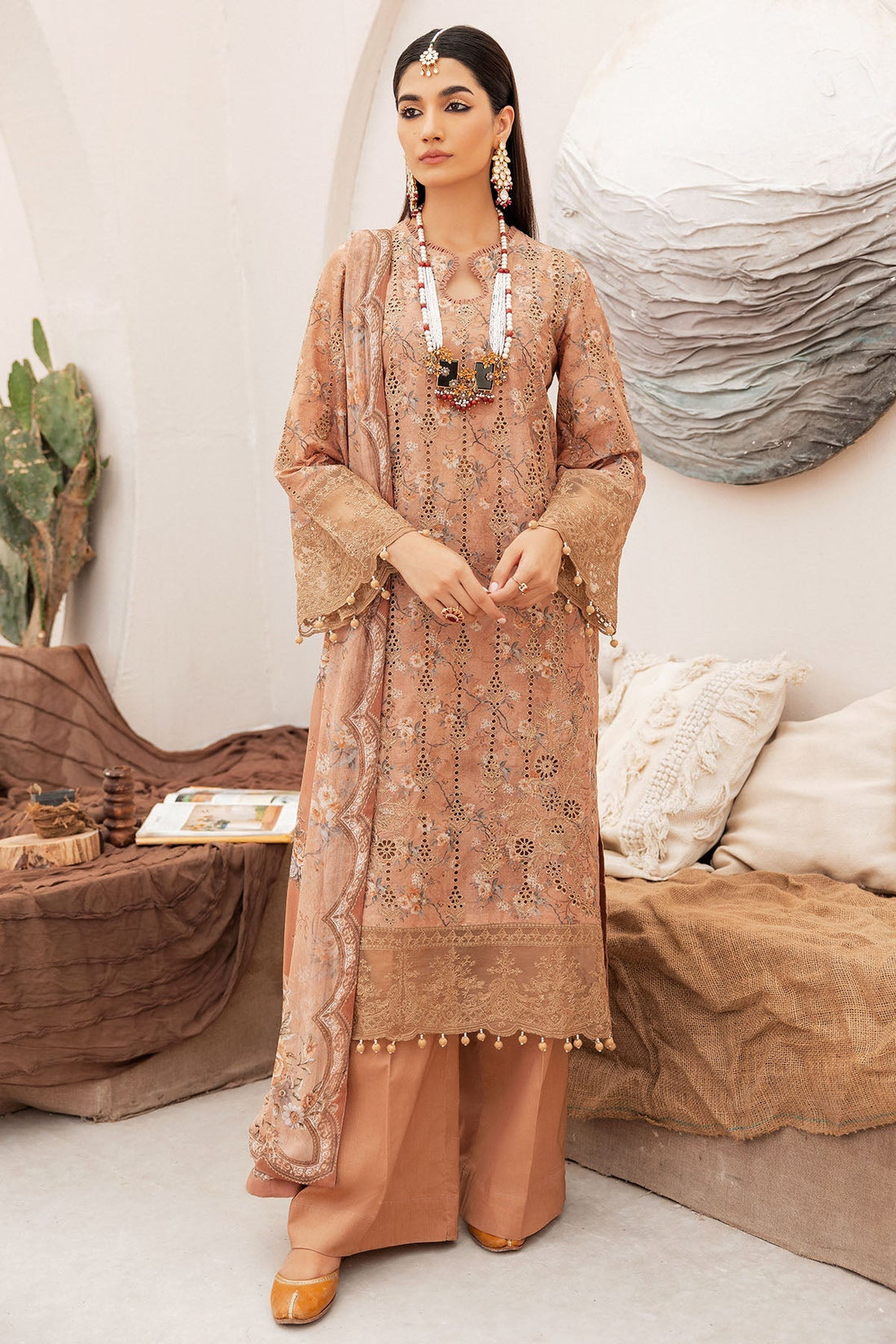 Motifz | Amal Lawn | 4723-AALIYA by Motifz - Designer Dress - Type: Ladies Clothes - Available at Libayah - 100% Original