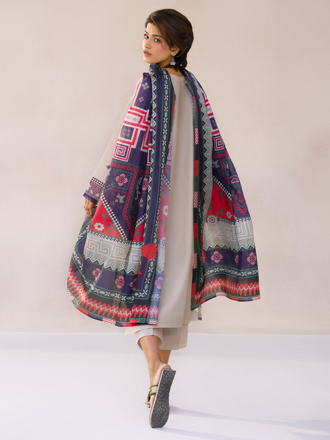 Bin Ilyas | Aaina Summer Edit 25 | 86 - A by Bin Ilyas - Designer Dress - Type: Ladies Clothes - Available at Libayah - 100% Original