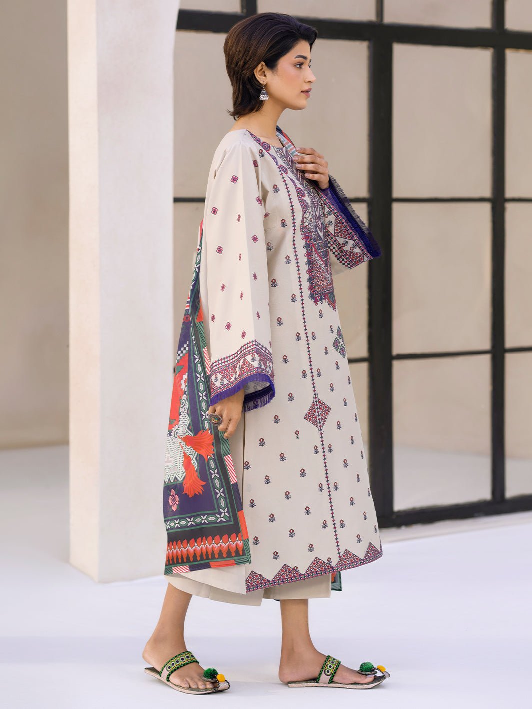 Bin Ilyas | Aaina Summer Edit 25 | 86 - A by Bin Ilyas - Designer Dress - Type: Ladies Clothes - Available at Libayah - 100% Original