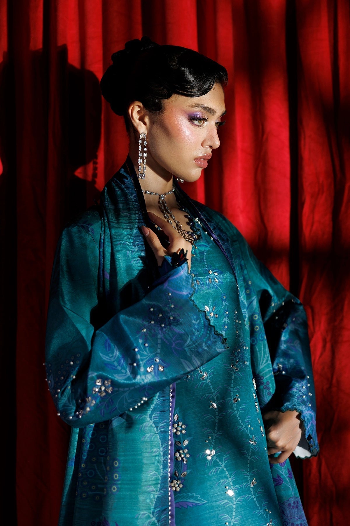 Rangrasiya | Luxe Silk 26 | Lumeire by Rangrasiya - Designer Dress  - Type : Ladies Clothes - Available at Libayah - 100% Original 