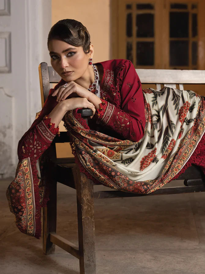Faiza Faisal | Maya Luxury Lawn | Elif by Faiza Faisal - Designer Dress - Type: Ladies Clothes - Available at Libayah - 100% Original