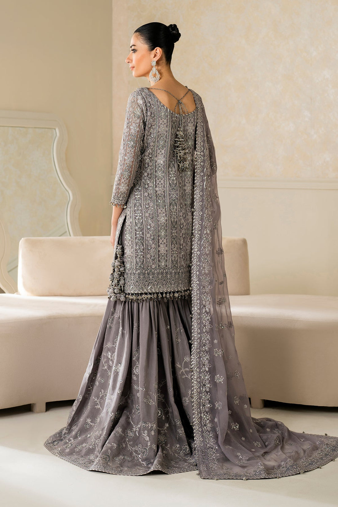 Baroque | Formal Collection |  UF-4161 by Baroque - Designer Dress  - Type : Ladies Clothes - Available at Libayah - 100% Original 