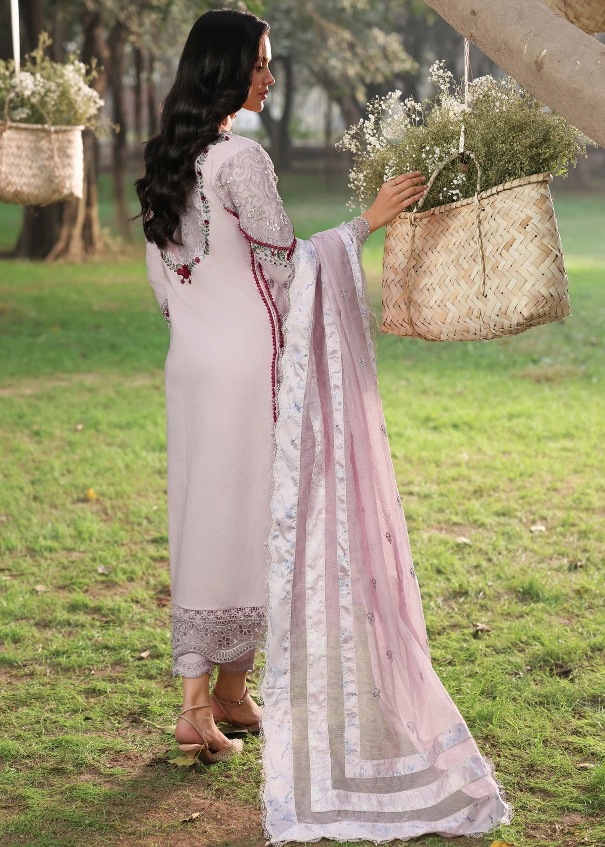 Sardinia | Tales of Petals | LAVENDAR HAZE - Designer Dress - Type : Ladies Clothes - Available at Libayah - 100% Original