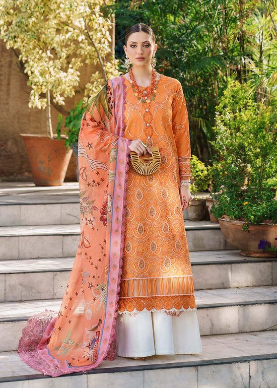 Shurooq | Luxury Lawn 24 | DAWN by Shurooq - Designer Dress - Type: Ladies Clothes - Available at Libayah - 100% Original
