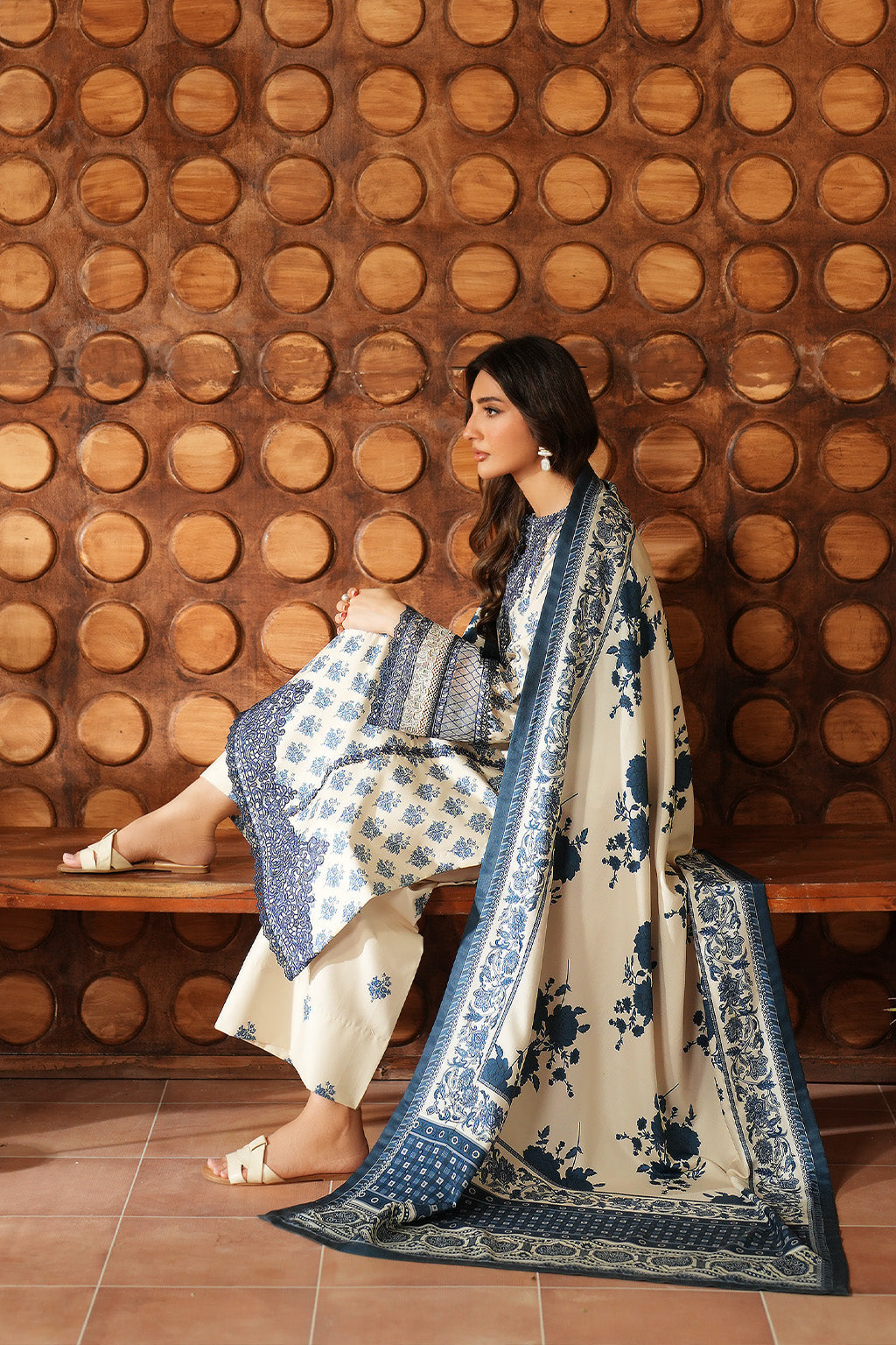 Iznik | Winter 25 | IPF-07 by Iznik - Designer Dress  - Type : Ladies Clothes - Available at Libayah - 100% Original 