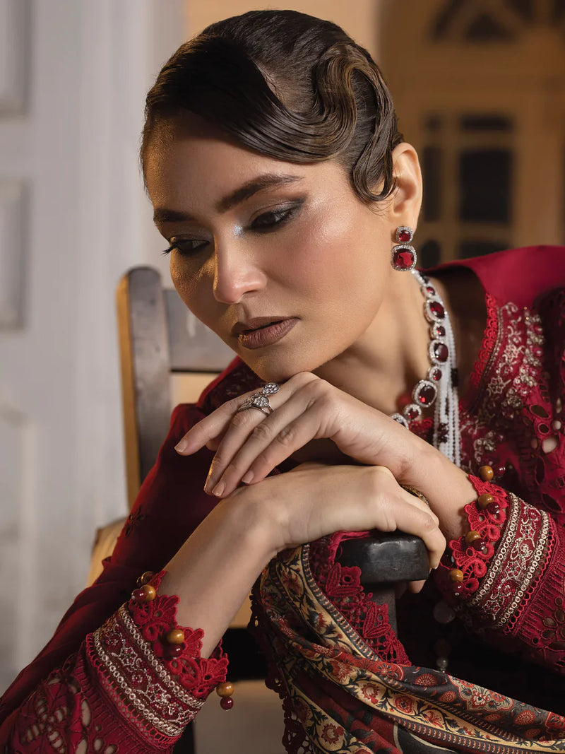 Faiza Faisal | Maya Luxury Lawn | Elif by Faiza Faisal - Designer Dress - Type: Ladies Clothes - Available at Libayah - 100% Original