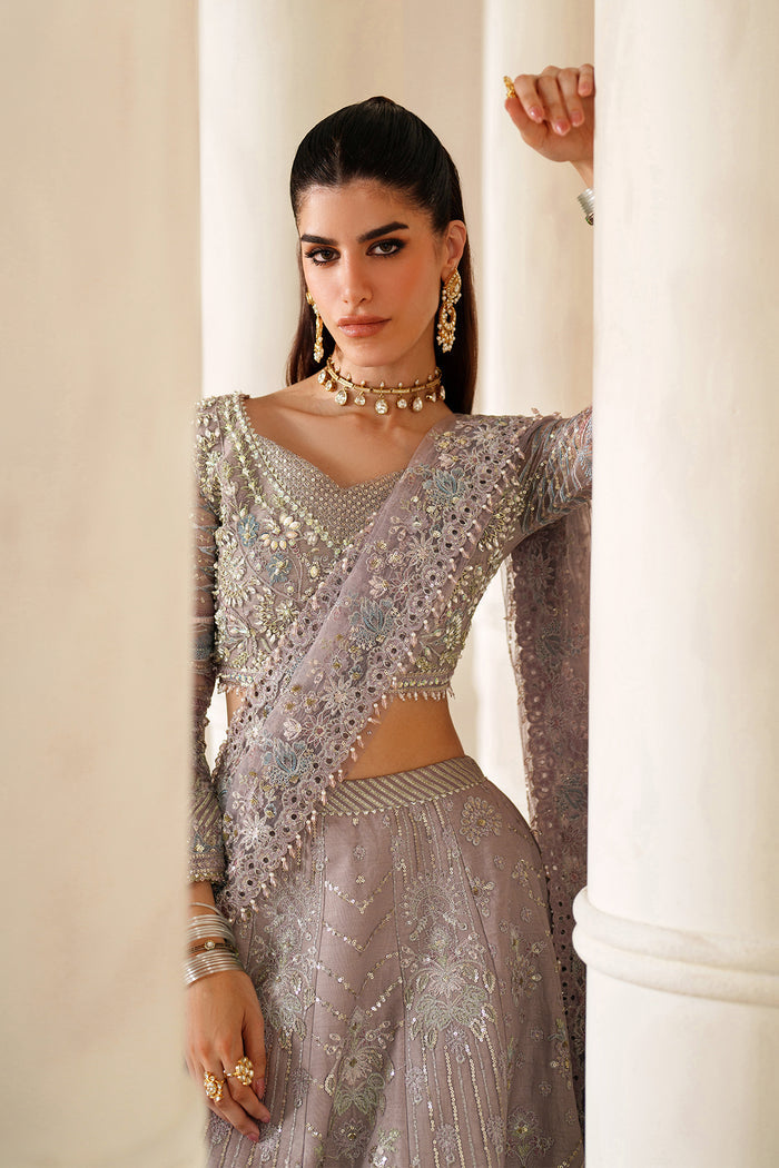 CH14-04 – authentic Pakistani formal dress from the Baroque Chantelle 25 collection for women in the UK.