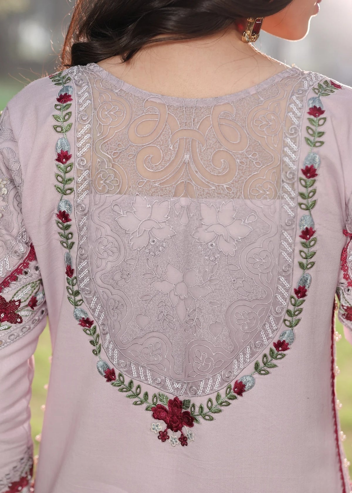 Sardinia | Tales of Petals | LAVENDAR HAZE - Designer Dress - Type : Ladies Clothes - Available at Libayah - 100% Original