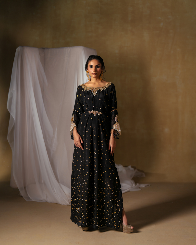 Vasal | Zyra Luxe Pret 26 | Black Orchid by Vasal - Designer Dress  - Type : Ladies Clothes - Available at Libayah - 100% Original 