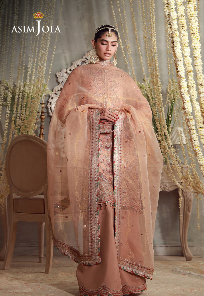 Asim Jofa | Luxury Festive 26 | AJULFE-12 by Asim Jofa - Designer Dress  - Type : Ladies Clothes - Available at Libayah - 100% Original 