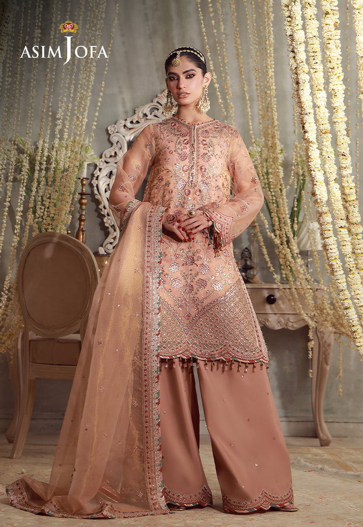 Asim Jofa | Luxury Festive 26 | AJULFE-12 by Asim Jofa - Designer Dress  - Type : Ladies Clothes - Available at Libayah - 100% Original 