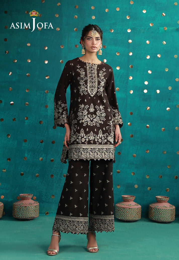 Asim Jofa | Luxury Festive 26 | AJULFB-04 by Asim Jofa - Designer Dress  - Type : Ladies Clothes - Available at Libayah - 100% Original 