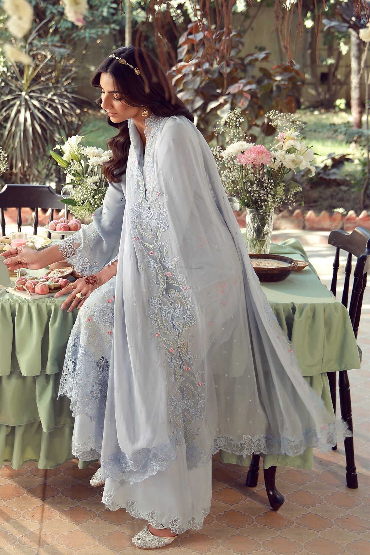 Sahar | Festive Edit 26 | Bluebell Serenade by Sahar - Designer Dress  - Type : Ladies Clothes - Available at Libayah - 100% Original 