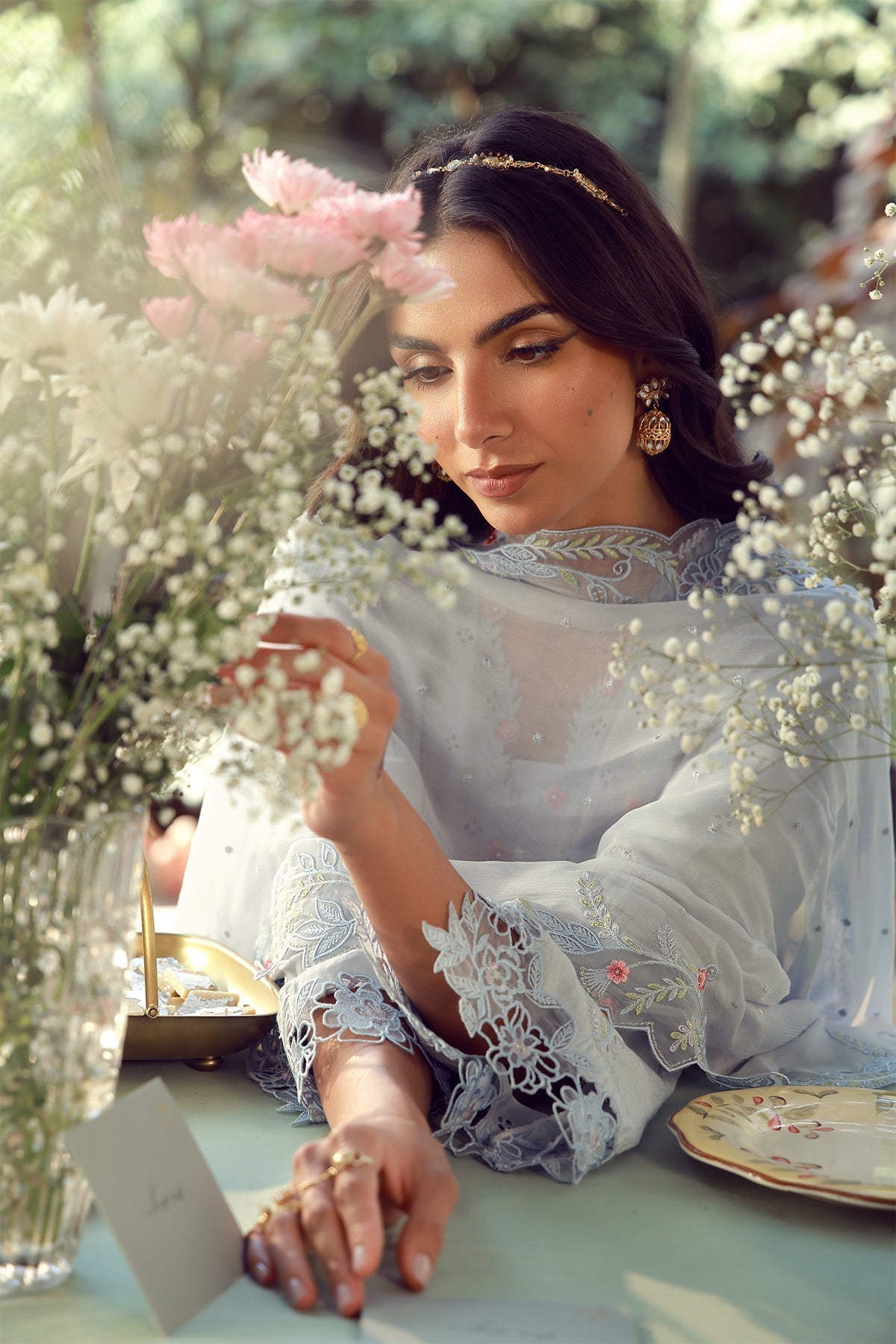 Sahar | Festive Edit 26 | Bluebell Serenade by Sahar - Designer Dress  - Type : Ladies Clothes - Available at Libayah - 100% Original 