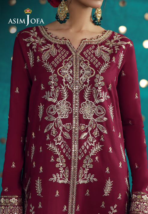 Asim Jofa | Luxury Festive 26 | AJULFB-08 by Asim Jofa - Designer Dress  - Type : Ladies Clothes - Available at Libayah - 100% Original 
