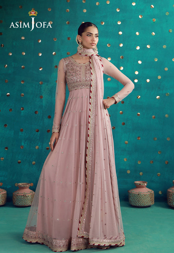 Asim Jofa | Luxury Festive 26 | AJULFB-07 by Asim Jofa - Designer Dress  - Type : Ladies Clothes - Available at Libayah - 100% Original 