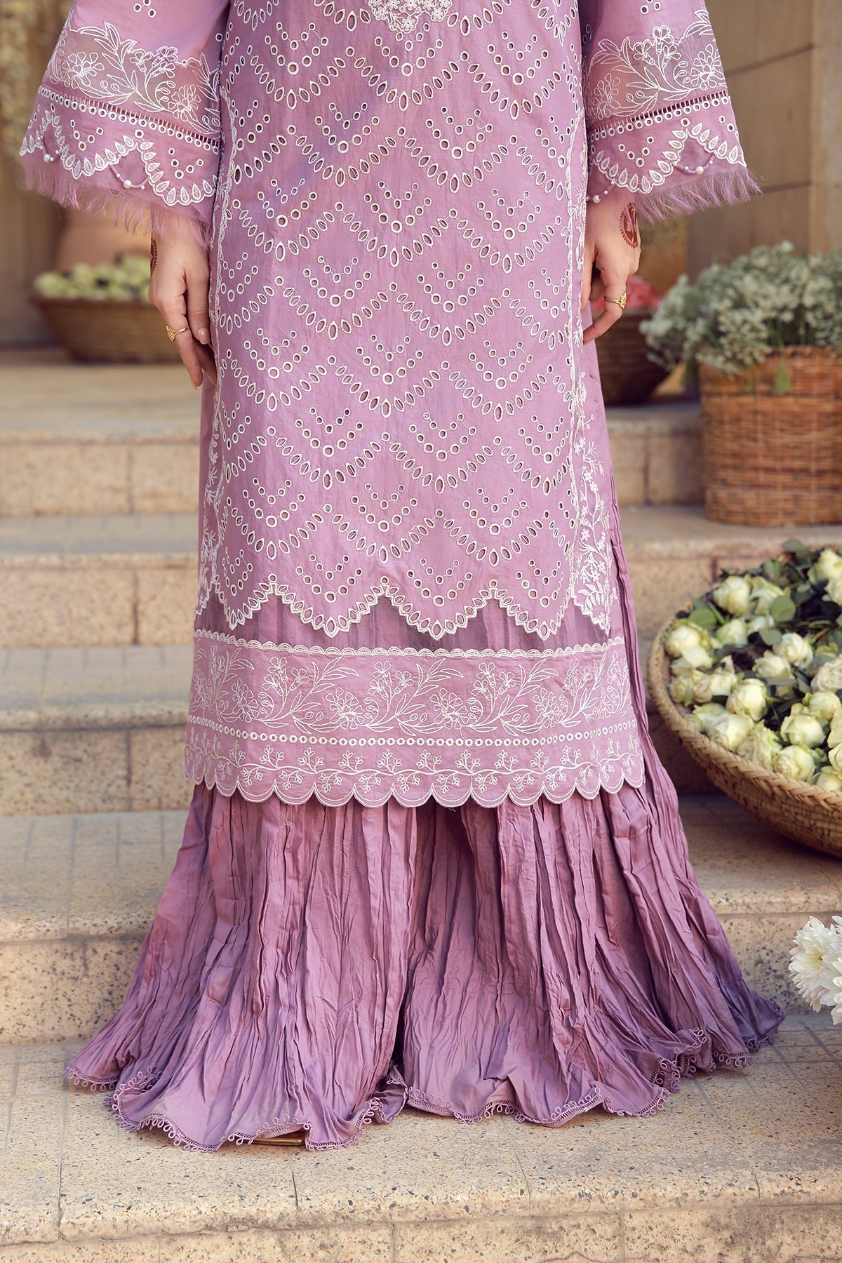 Sahar | Festive Edit 26 |Amethyst Orchard by Sahar - Designer Dress  - Type : Ladies Clothes - Available at Libayah - 100% Original 