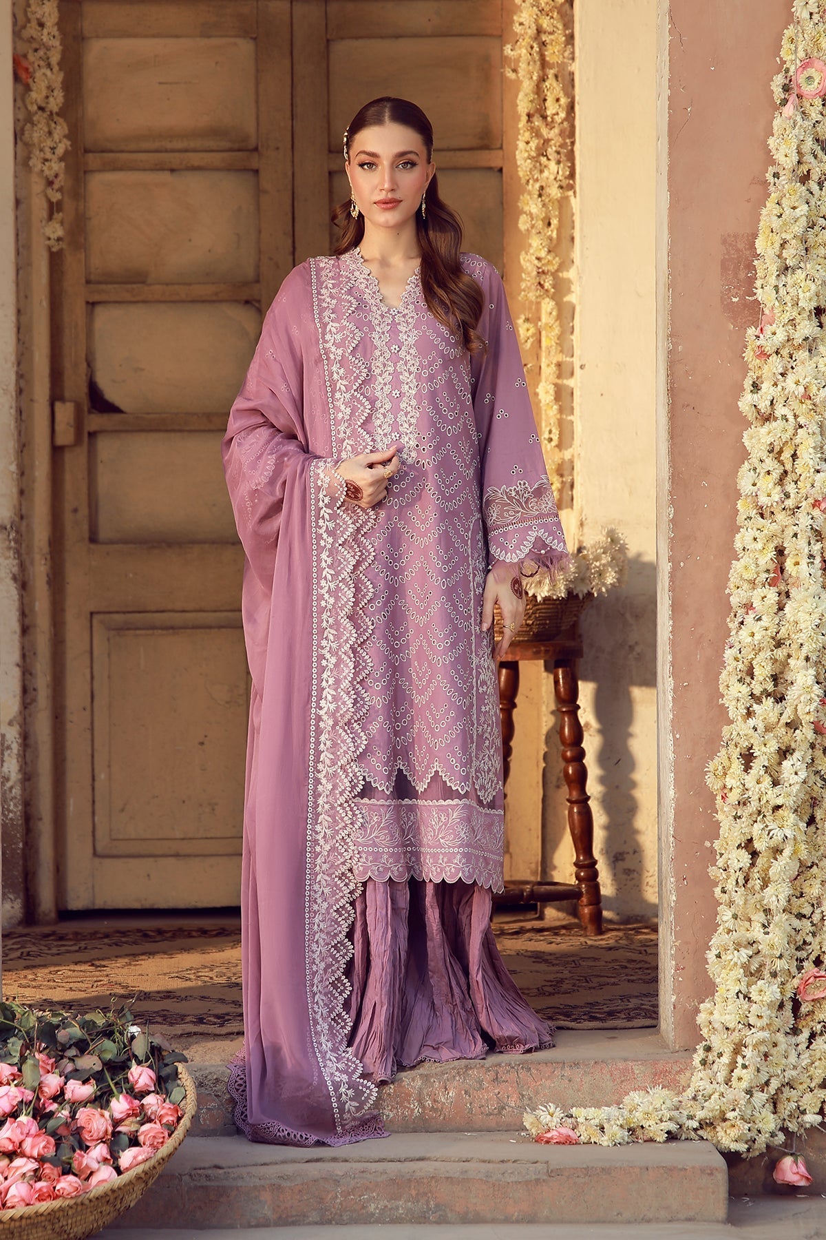 Sahar | Festive Edit 26 |Amethyst Orchard by Sahar - Designer Dress  - Type : Ladies Clothes - Available at Libayah - 100% Original 