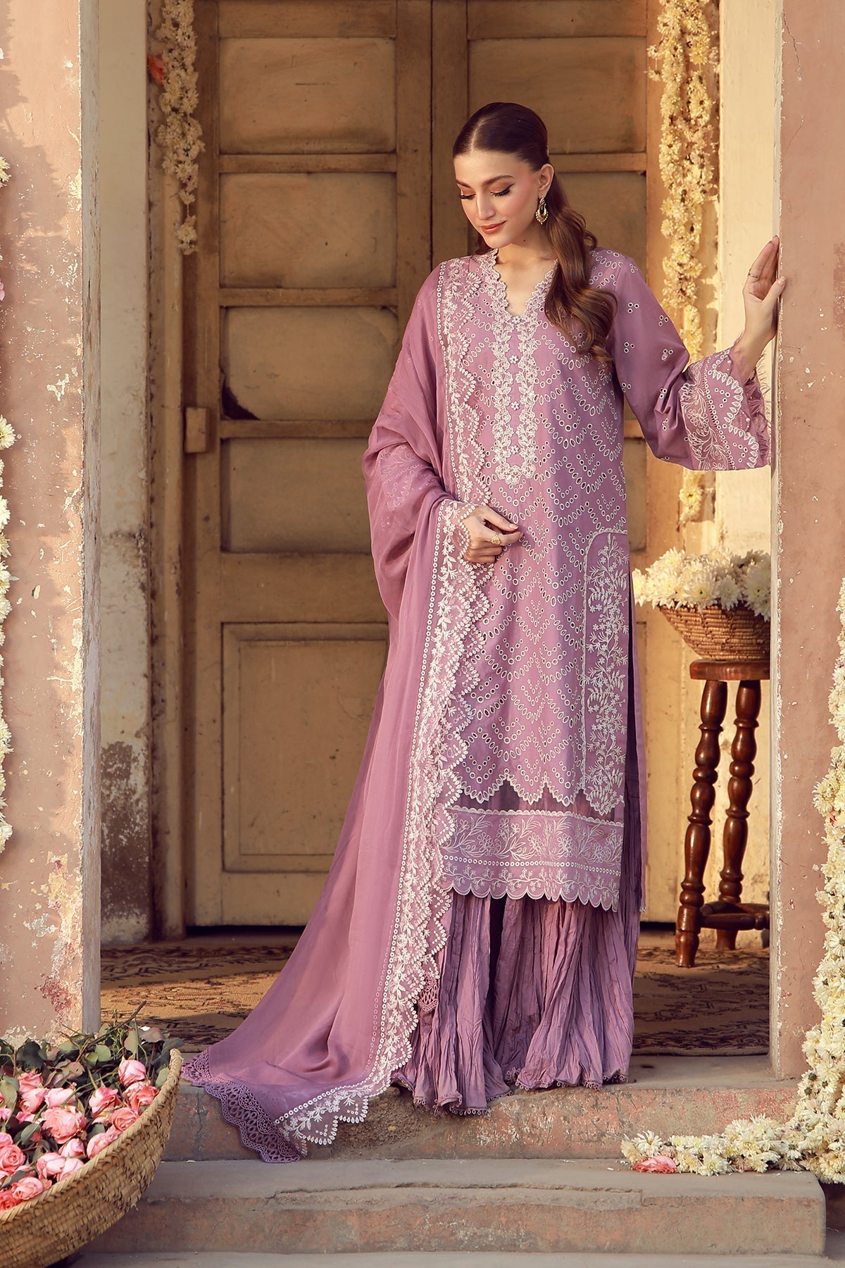 Sahar | Festive Edit 26 |Amethyst Orchard by Sahar - Designer Dress  - Type : Ladies Clothes - Available at Libayah - 100% Original 