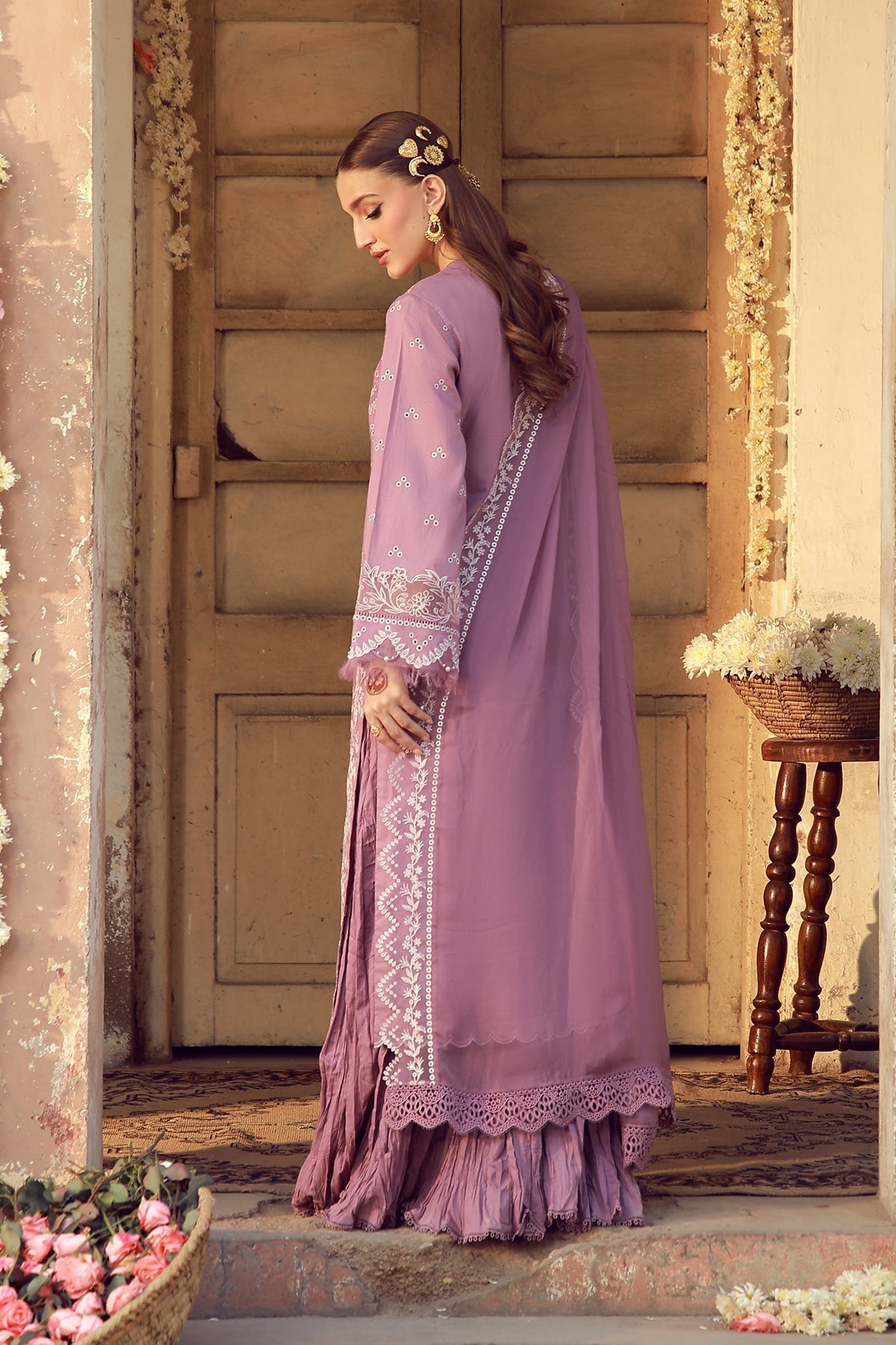 Sahar | Festive Edit 26 |Amethyst Orchard by Sahar - Designer Dress  - Type : Ladies Clothes - Available at Libayah - 100% Original 