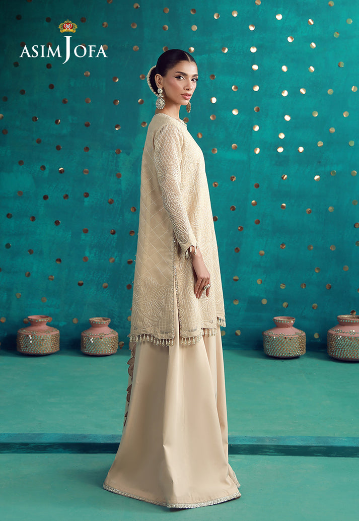 Asim Jofa | Luxury Festive 26 | AJULFB-02 by Asim Jofa - Designer Dress  - Type : Ladies Clothes - Available at Libayah - 100% Original 