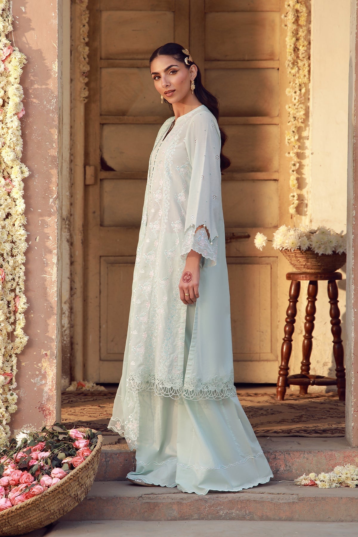 Sahar | Festive Edit 26 | Mist Of Marrakech by Sahar - Designer Dress  - Type : Ladies Clothes - Available at Libayah - 100% Original 