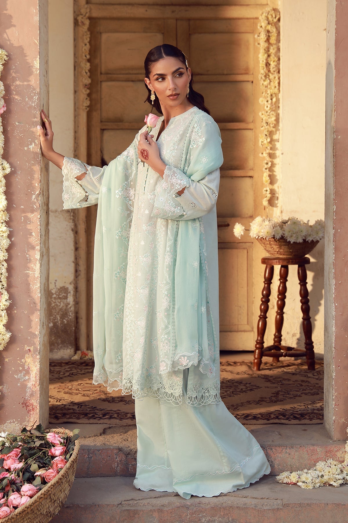 Sahar | Festive Edit 26 | Mist Of Marrakech by Sahar - Designer Dress  - Type : Ladies Clothes - Available at Libayah - 100% Original 
