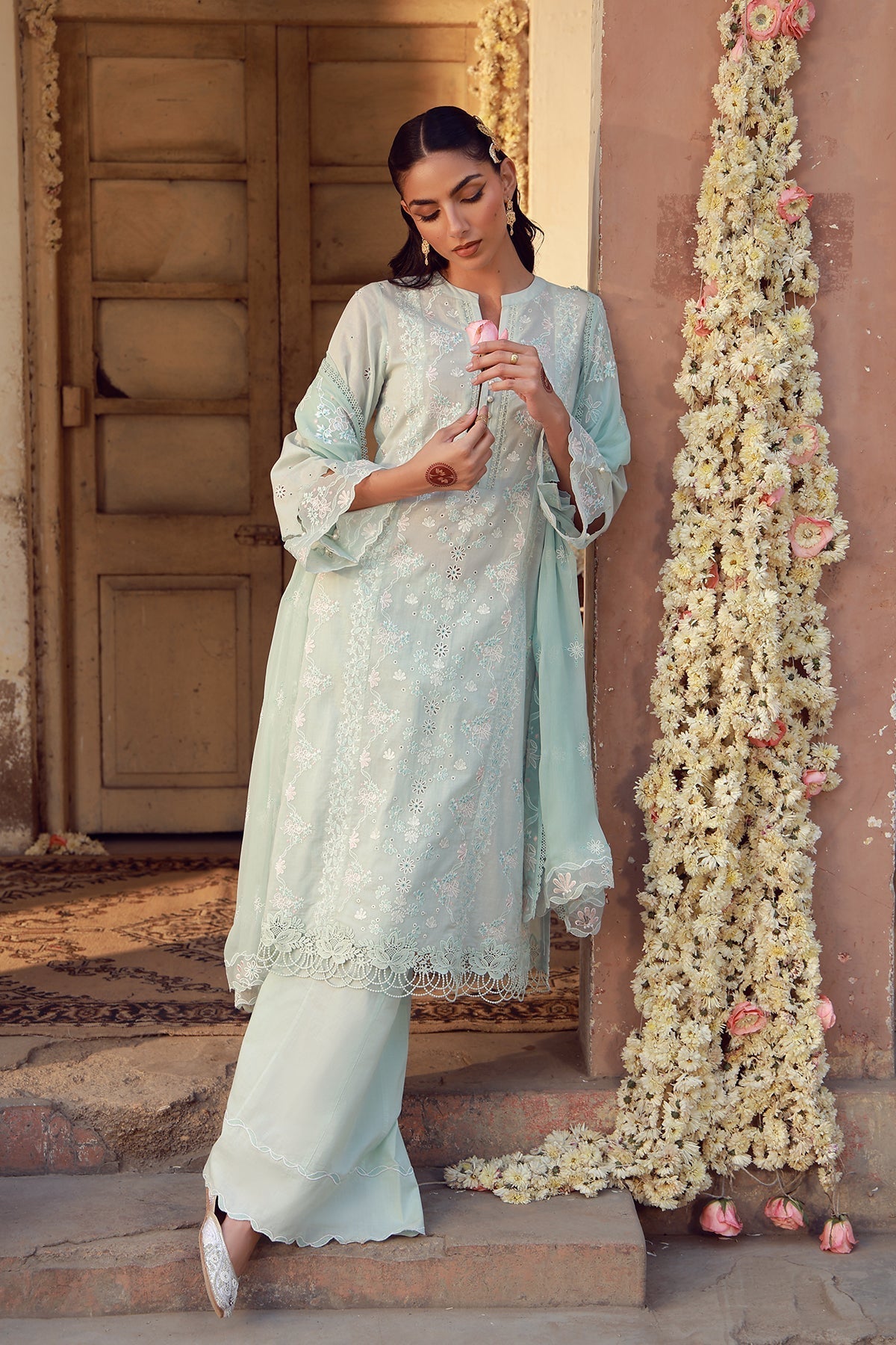 Sahar | Festive Edit 26 | Mist Of Marrakech by Sahar - Designer Dress  - Type : Ladies Clothes - Available at Libayah - 100% Original 