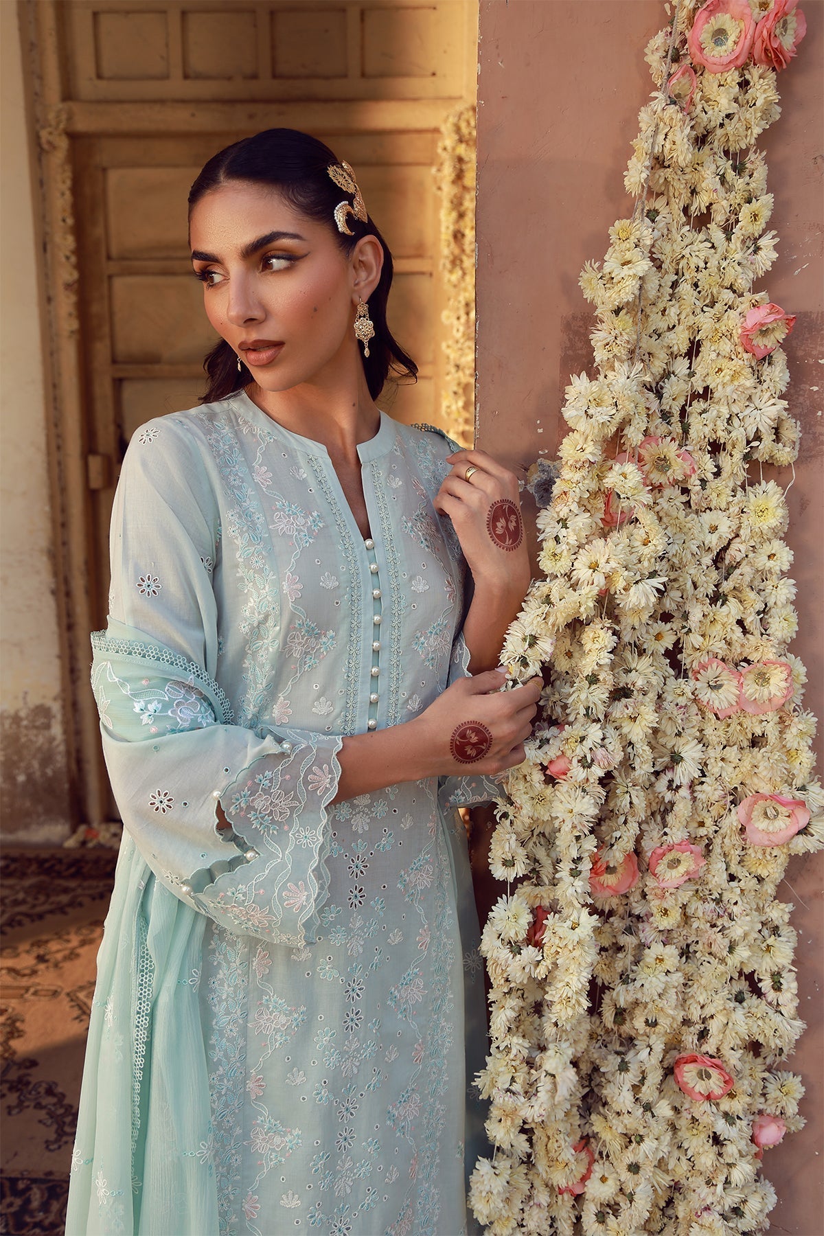 Sahar | Festive Edit 26 | Mist Of Marrakech by Sahar - Designer Dress  - Type : Ladies Clothes - Available at Libayah - 100% Original 