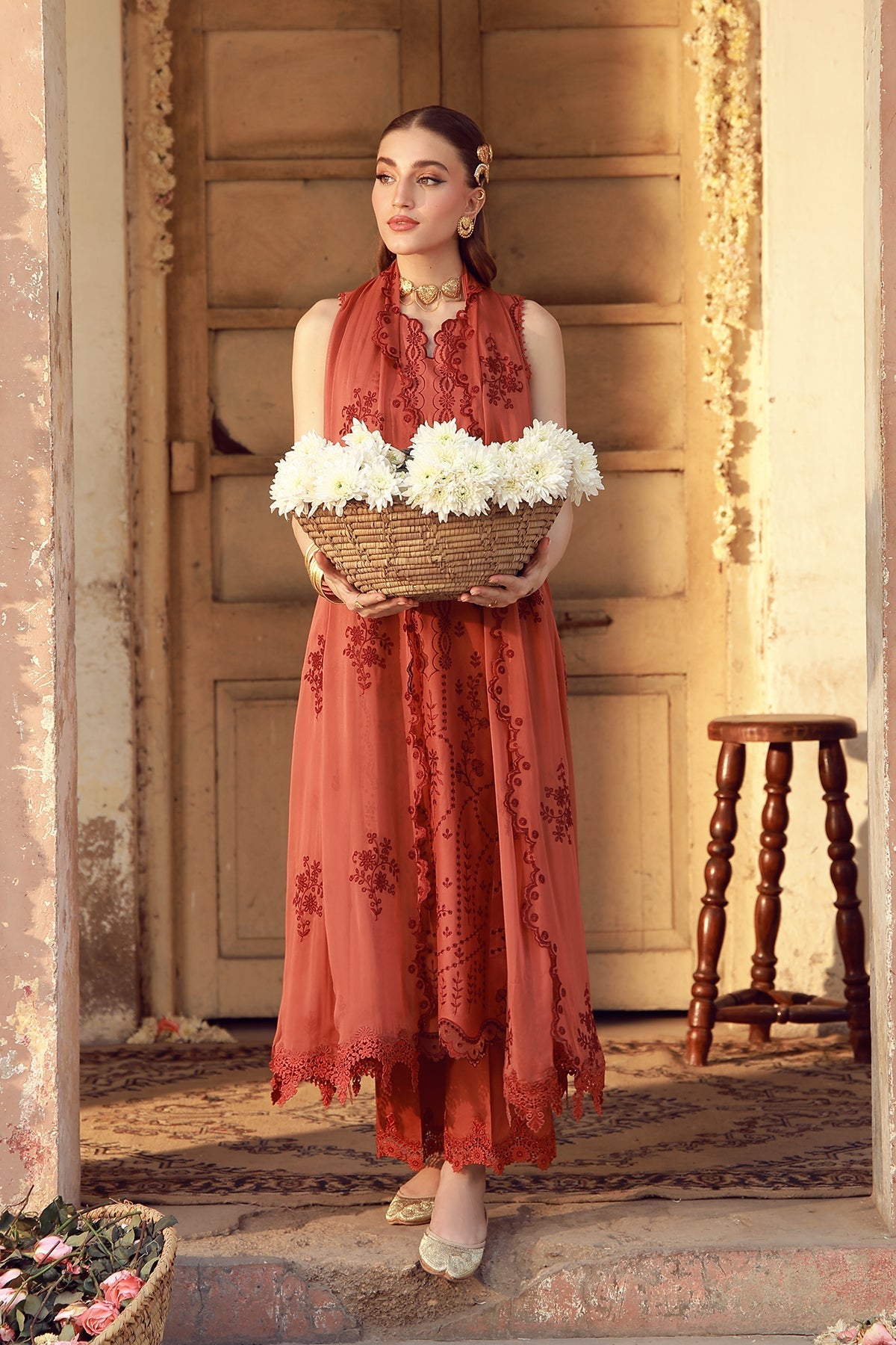 Sahar | Festive Edit 26 |Rustic Dawn by Sahar - Designer Dress  - Type : Ladies Clothes - Available at Libayah - 100% Original 