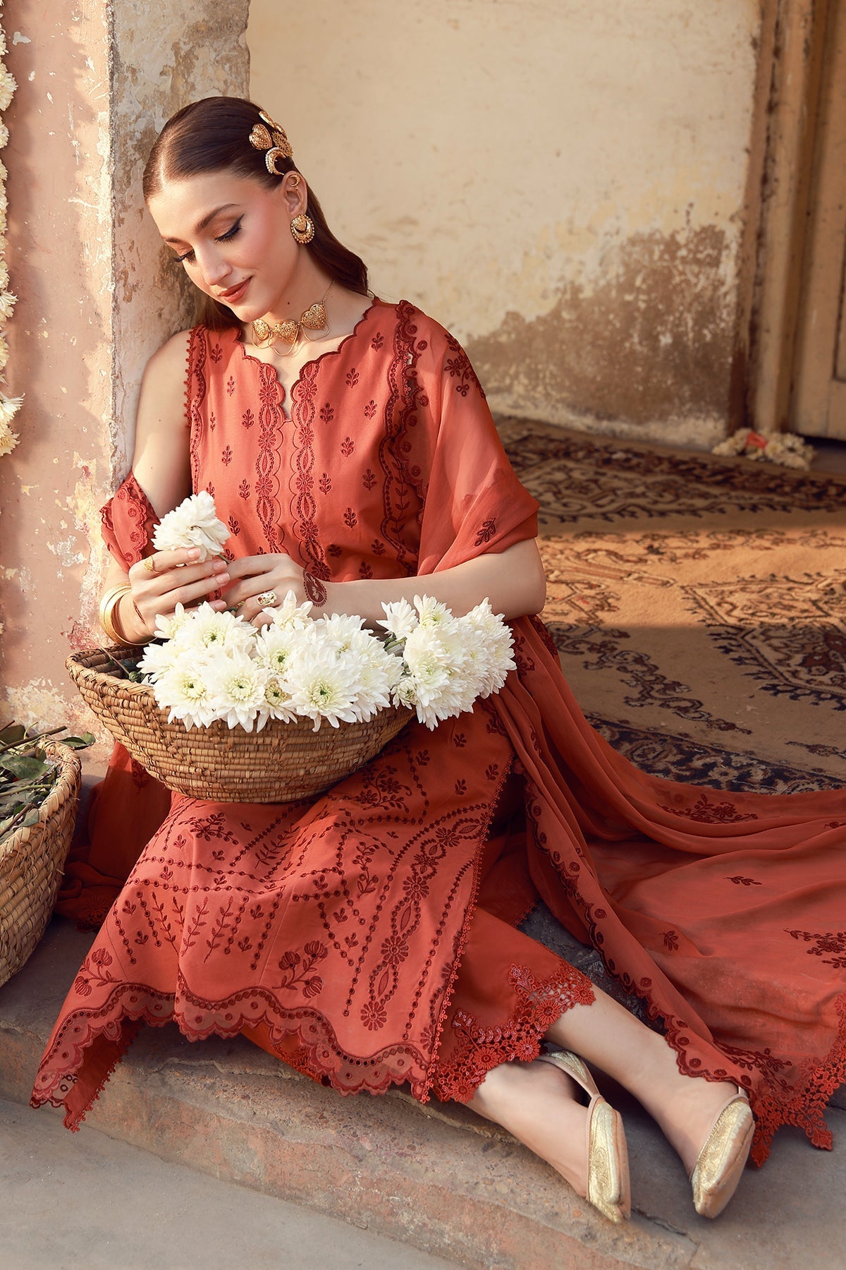 Sahar | Festive Edit 26 |Rustic Dawn by Sahar - Designer Dress  - Type : Ladies Clothes - Available at Libayah - 100% Original 