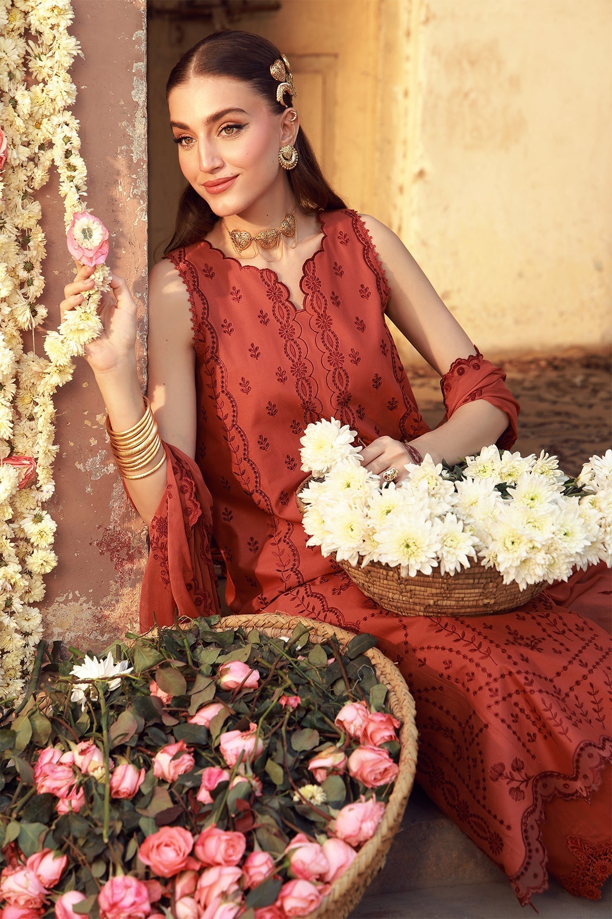 Sahar | Festive Edit 26 |Rustic Dawn by Sahar - Designer Dress  - Type : Ladies Clothes - Available at Libayah - 100% Original 