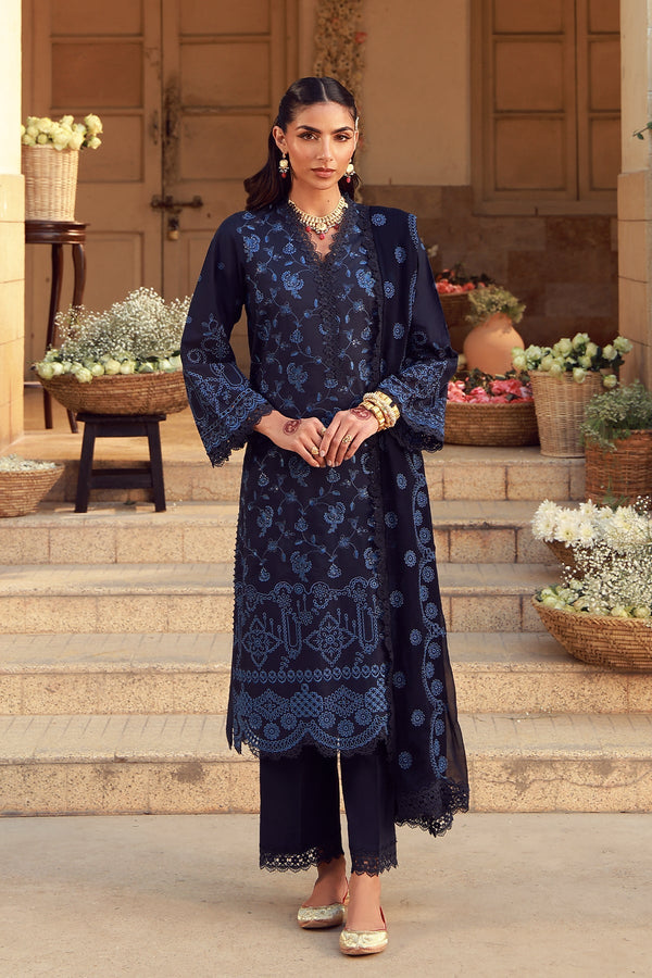 Sahar | Festive Edit 26 | Nocturne Indigo by Sahar - Designer Dress  - Type : Ladies Clothes - Available at Libayah - 100% Original 