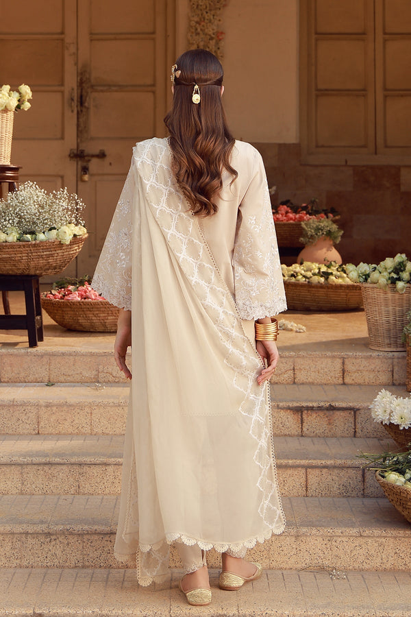 Sahar | Festive Edit 26 | Ivory Mirage by Sahar - Designer Dress  - Type : Ladies Clothes - Available at Libayah - 100% Original 