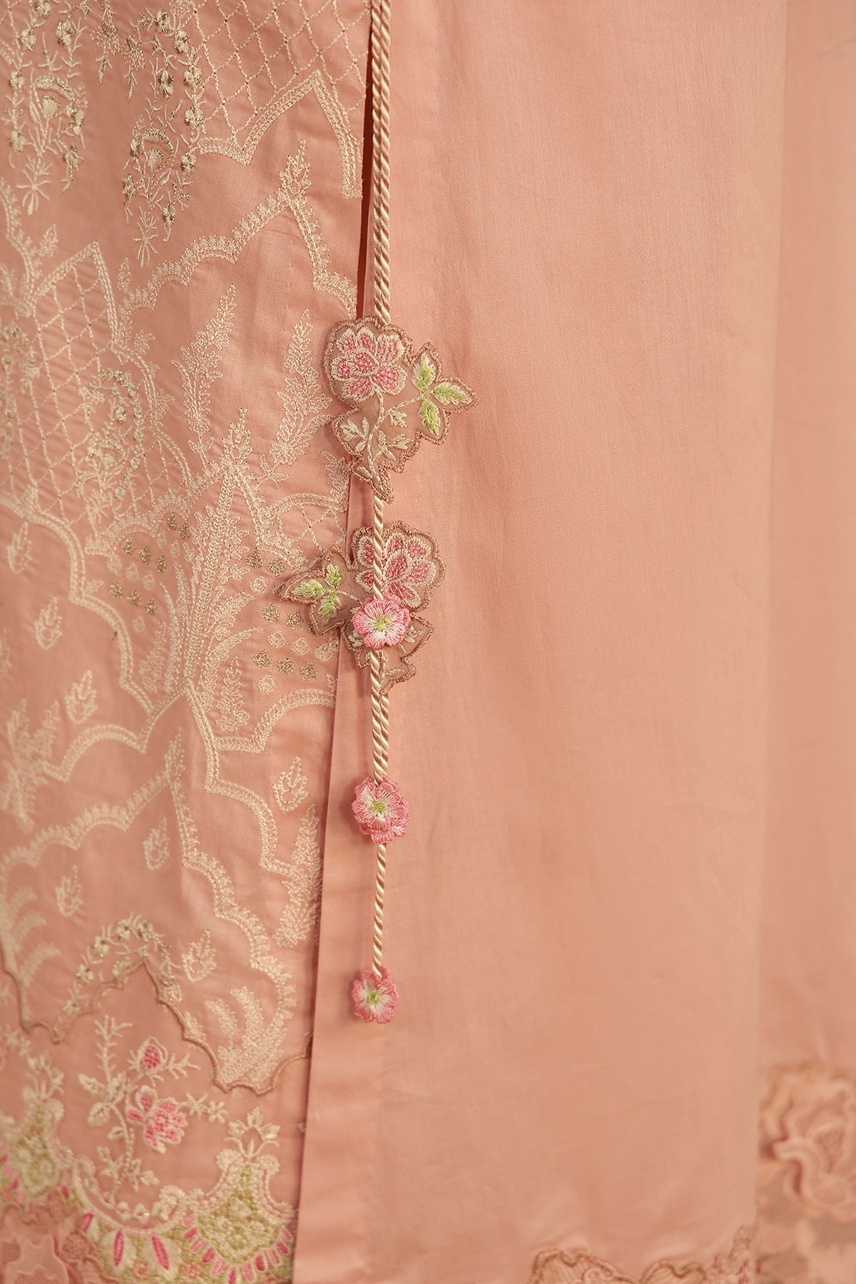 Sahar | Festive Edit 26 | Peach Blosoom Muse by Sahar - Designer Dress  - Type : Ladies Clothes - Available at Libayah - 100% Original 