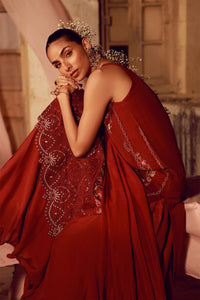 Sahar | Festive Edit 26 | Crimson Carnival by Sahar - Designer Dress  - Type : Ladies Clothes - Available at Libayah - 100% Original 