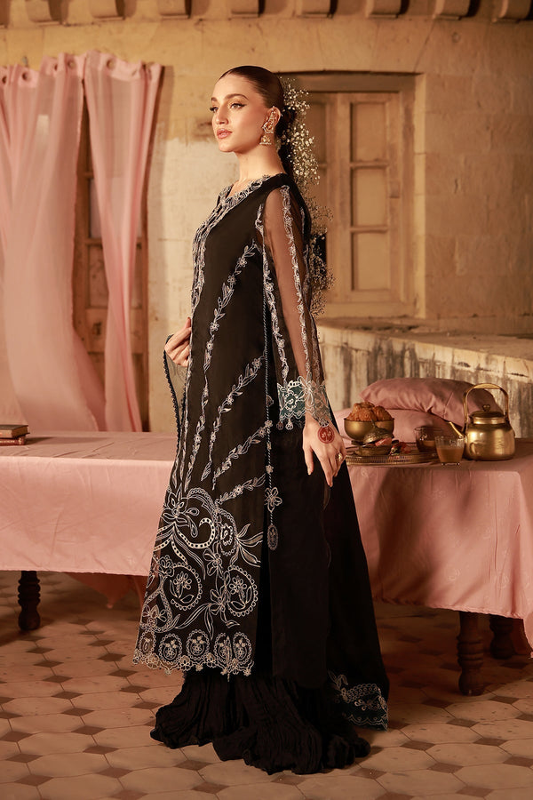 Sahar | Festive Edit 26 | Midnight Opulence by Sahar - Designer Dress  - Type : Ladies Clothes - Available at Libayah - 100% Original 