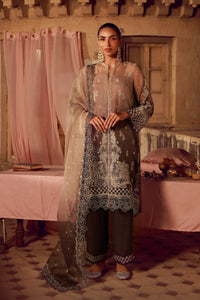 Sahar | Festive Edit 26 | Sepia Soiree by Sahar - Designer Dress  - Type : Ladies Clothes - Available at Libayah - 100% Original 