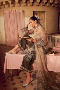 Sahar | Festive Edit 26 | Sepia Soiree by Sahar - Designer Dress  - Type : Ladies Clothes - Available at Libayah - 100% Original 