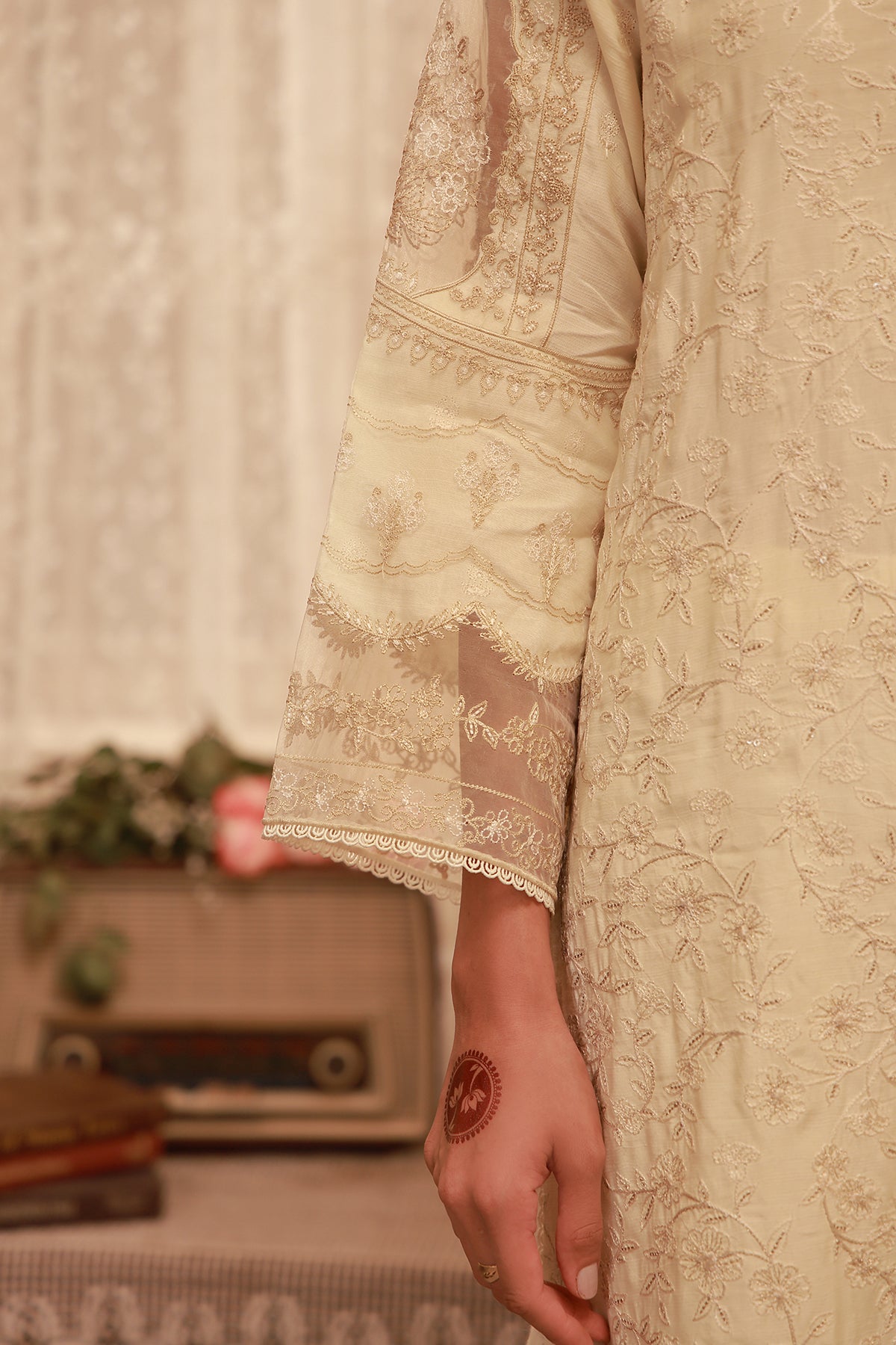 Sahar | Festive Edit 26 |Sunlit Serai by Sahar - Designer Dress  - Type : Ladies Clothes - Available at Libayah - 100% Original 
