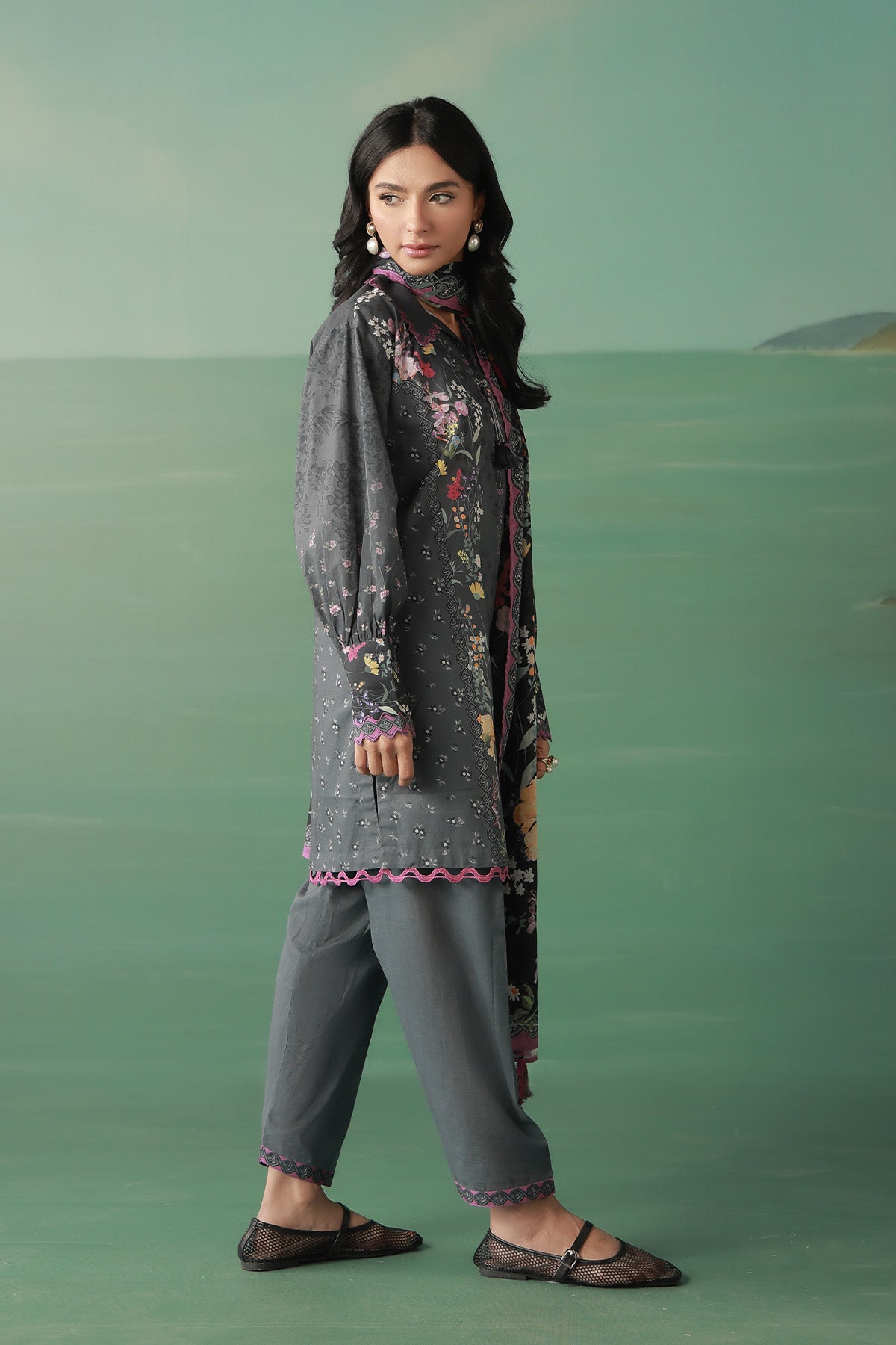 Sahar | Zyra Fall 26 | Mosaelle by Sahar - Designer Dress  - Type : Ladies Clothes - Available at Libayah - 100% Original 