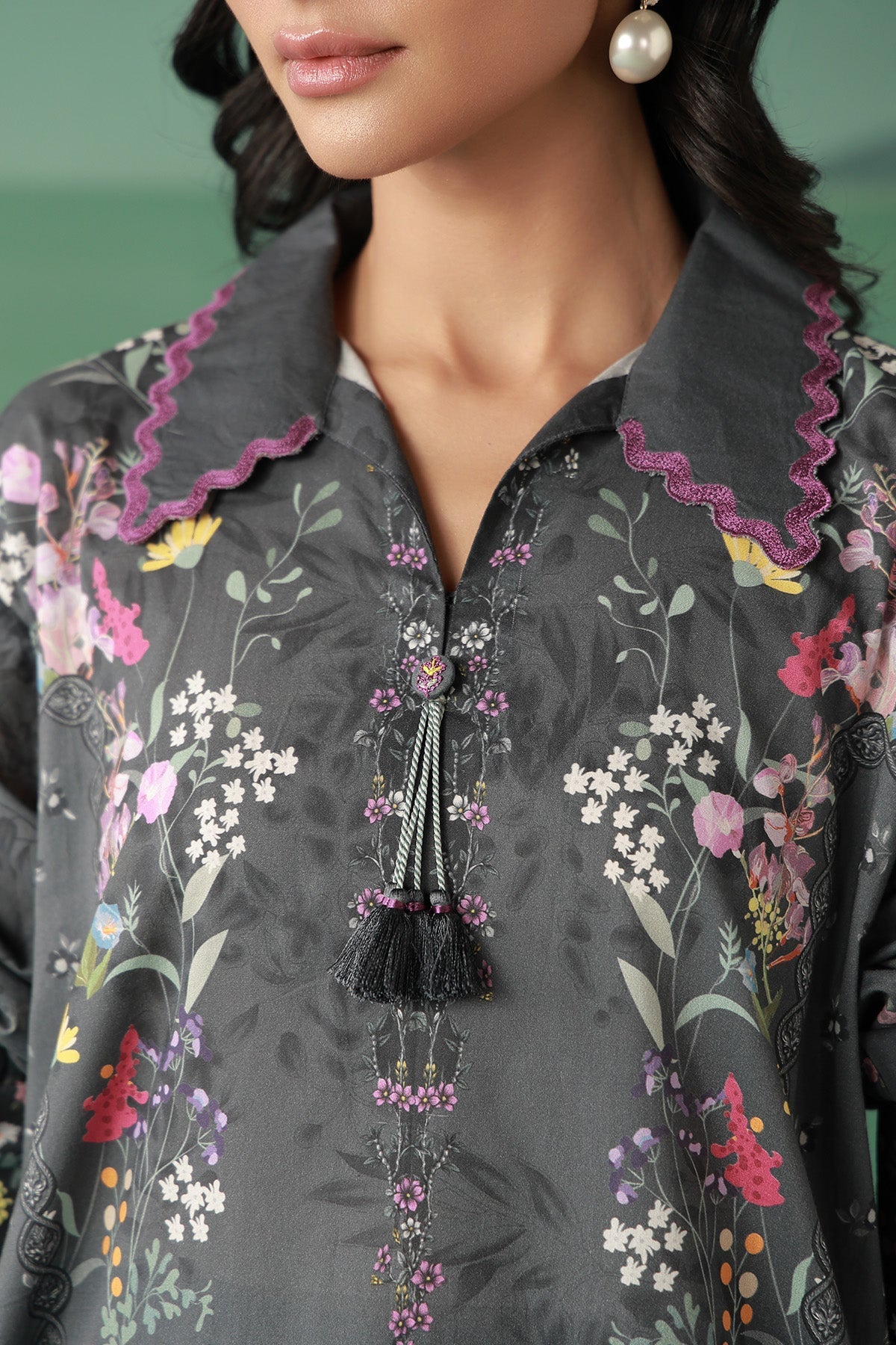 Sahar | Zyra Fall 26 | Mosaelle by Sahar - Designer Dress  - Type : Ladies Clothes - Available at Libayah - 100% Original 