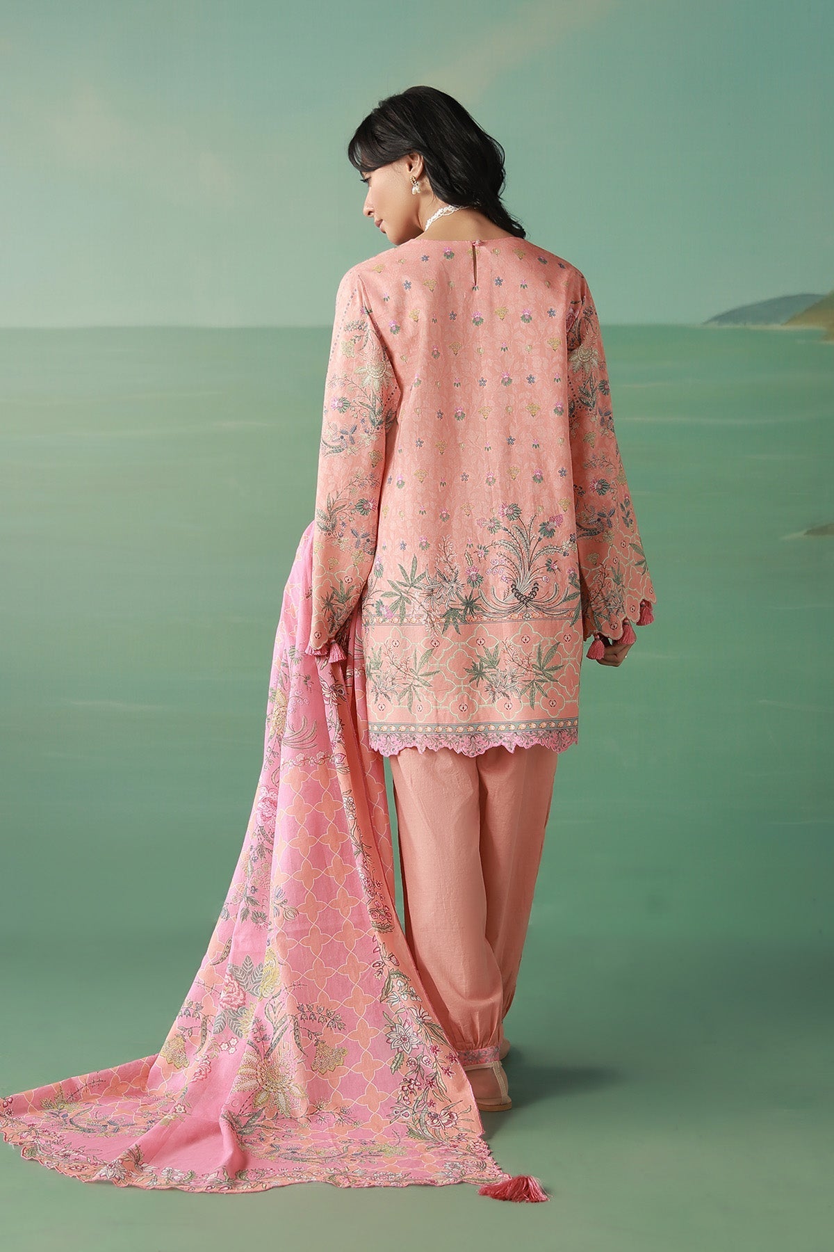 Sahar | Zyra Fall 26 |Peachvine by Sahar - Designer Dress  - Type : Ladies Clothes - Available at Libayah - 100% Original 