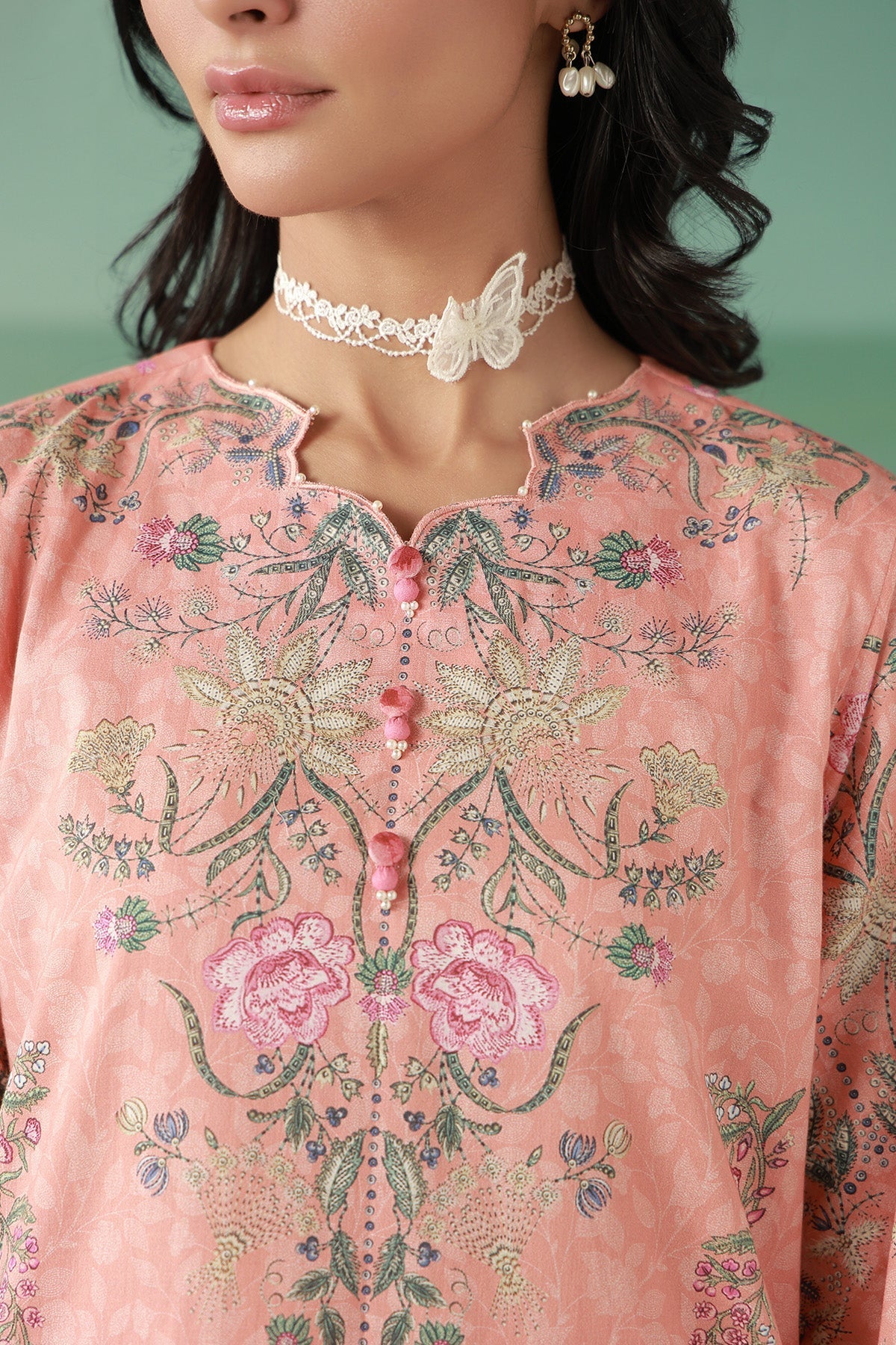 Sahar | Zyra Fall 26 |Peachvine by Sahar - Designer Dress  - Type : Ladies Clothes - Available at Libayah - 100% Original 