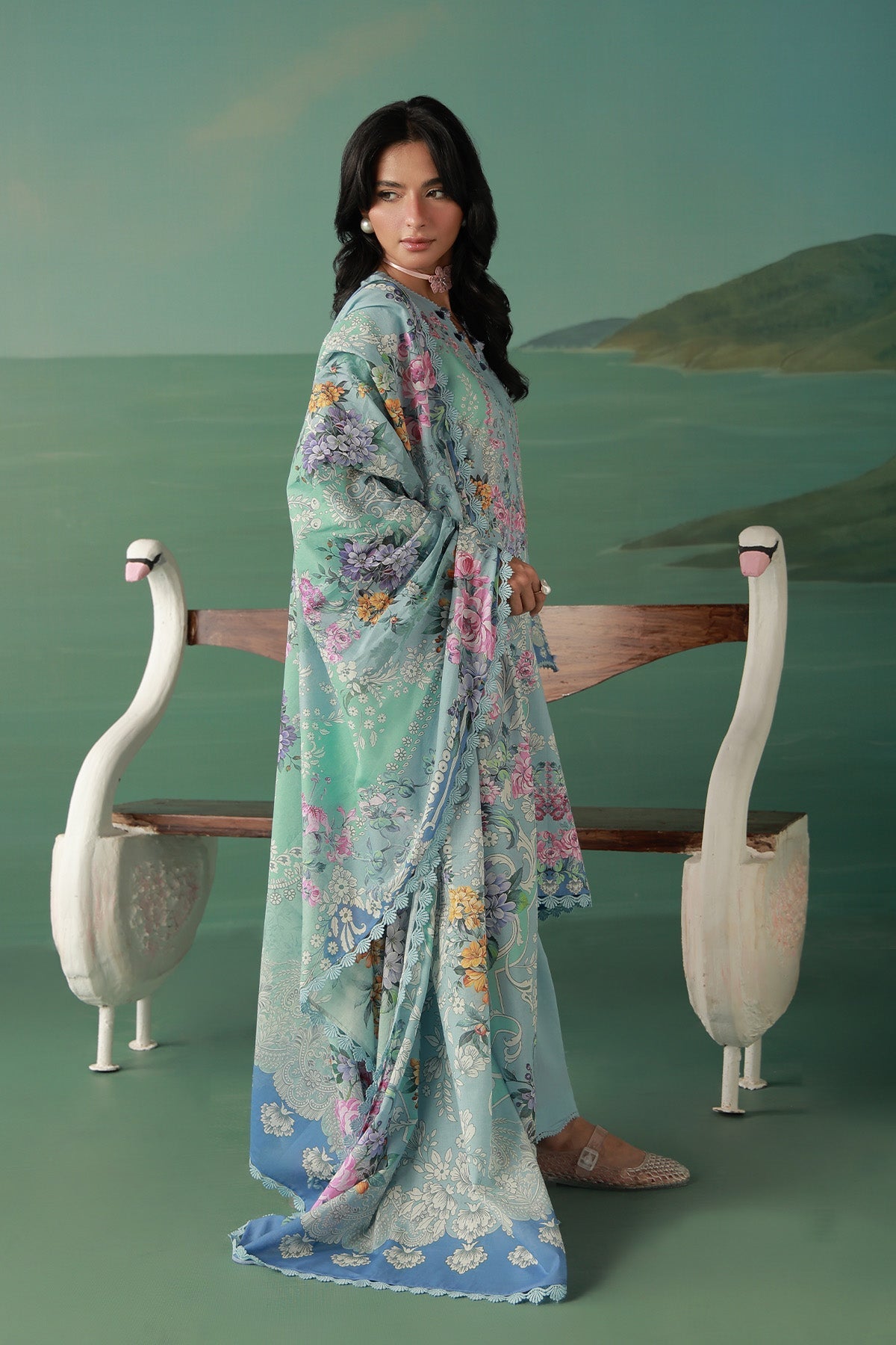 Sahar | Zyra Fall 26 |Aurevia by Sahar - Designer Dress  - Type : Ladies Clothes - Available at Libayah - 100% Original 