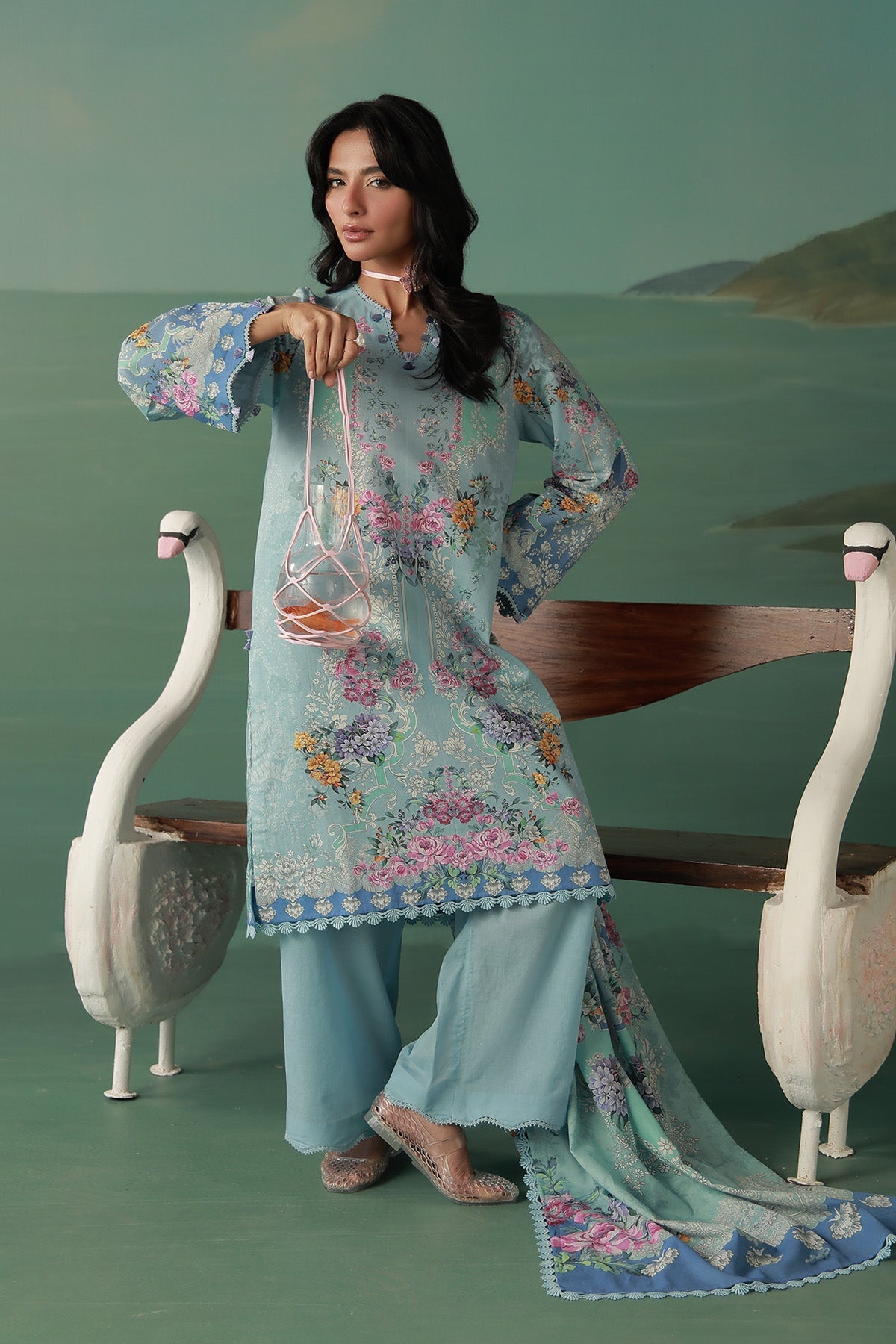 Sahar | Zyra Fall 26 |Aurevia by Sahar - Designer Dress  - Type : Ladies Clothes - Available at Libayah - 100% Original 