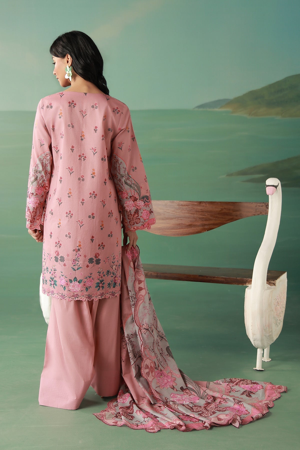 Sahar | Zyra Fall 26 |Rosavelle by Sahar - Designer Dress  - Type : Ladies Clothes - Available at Libayah - 100% Original 
