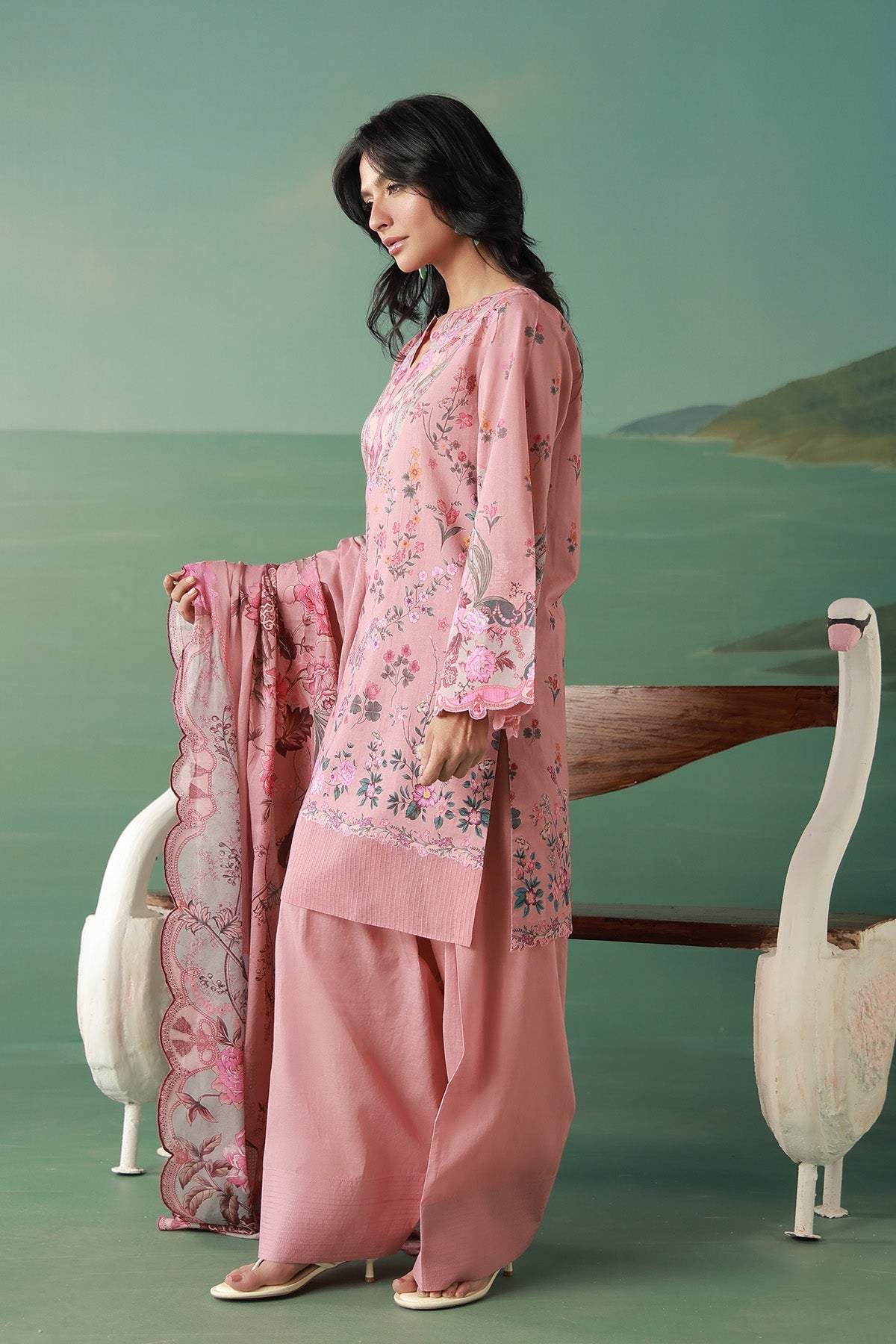 Sahar | Zyra Fall 26 |Rosavelle by Sahar - Designer Dress  - Type : Ladies Clothes - Available at Libayah - 100% Original 