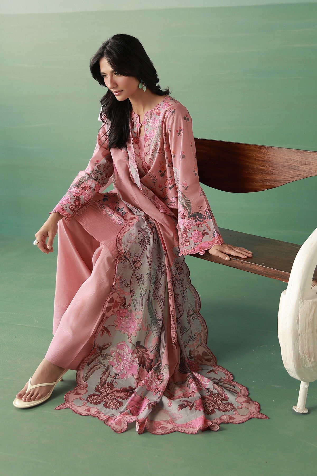 Sahar | Zyra Fall 26 |Rosavelle by Sahar - Designer Dress  - Type : Ladies Clothes - Available at Libayah - 100% Original 